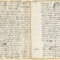 Papier, 26 x 18 cm, Arch. dép. Meurthe-et-Moselle, 2 E 207/1.