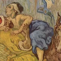 Wikimedia Commons- Bon Samaritain, Van Gogh, 1890, Rijksmuseum Kröller-Müller, Otterlo