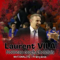 N. Sabathier / Site Cholet Basket - Laurent Vila, nouveau coach de Cholet Basket