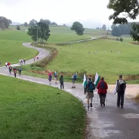 ©Peuples Solidaires Jura - 2021 - En 2020, la première Marche du Sel avait réuni une trentaine de participants