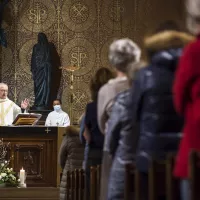 1 novembre 2020 : Messe de la Toussaint en l'église Saint-Pierre à Charenton-le-Pont (94) ©CIRIC