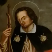 Saint Roch, église Saint-Barthélémy de Vaugines © Wikimédia commons