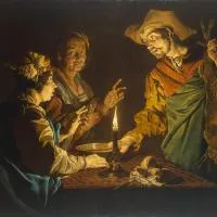 Jacob et Esaü, par Matthias Stom ©Wikimédia Commons