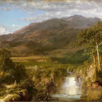 The Heart of the Andes, tableau de Frederic Edwin Church, inspiré par Humboldt ©Wikimédia commons