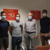 Des organisateurs et intervenants du Forum