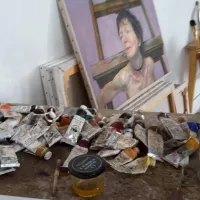 RCF34 - Atelier de Dominique Renson, artiste peintre