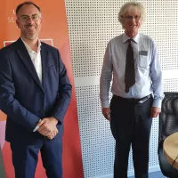 Eric Maurice avec Michel Maroy