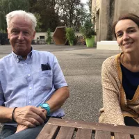 Rencontre avec Jean-Pierre Burger et Virginie Joalland sur le site de Bliiida