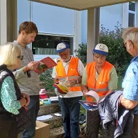 Jeu de piste à l'anniversaire du CCFD Terre-Solidaire en Haute-Savoie