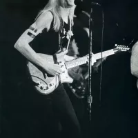 Johnny Winter au Santa Monica Civic Auditorium en 1969.