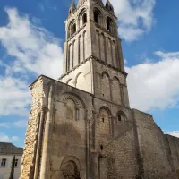 Notre-Dame de Déols, vue du clocher.