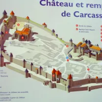 Château Comtal et remparts de la Cité de Carcassonne