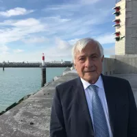 Jean-Marc Puissesseau, PDG du Port de Calais sur nouvelle digue ©RCF Hauts de France Anne Henry