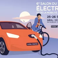 Affiche du 6ème salon du véhicule électrique