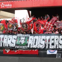 Les Ultras Roisters, groupe de supporters du VAFC - Source Ultras Roisters