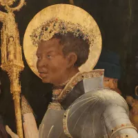 Saint Maurice, huile sur bois de Matthias Grünewald, c.1520–1524 ©Wikimédia commons