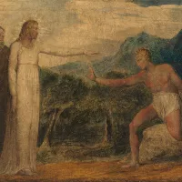 Le Christ rend la vue à Bartimée de William Blake ©Wikimédia commons