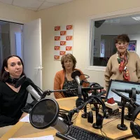 Marie-Thérèse Burr, présidente-fondatrice de cette association, Roselyne Bodet, trésorière, et Marina Moreno, secrétaire de mairie à Vaux-Rouillac