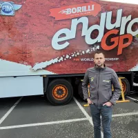 Mathieu Flandin, président du moto-club du Haute-Allier