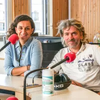 Prescilia Hadjout (à gauche) et Alexandre Chavanne - © RCF Lyon