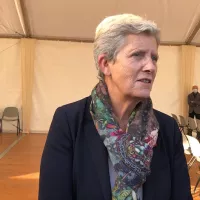 Geneviève Darrieussecq est la ministre déléguée auprès de la ministre des Armées, chargée de la Mémoire et des Anciens combattants, ©Violaine Attimont