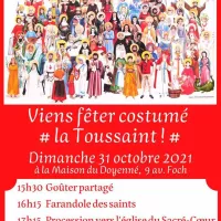 Affiche de l'habit de la Tous Saint