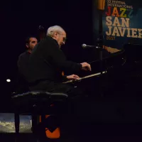 Michel Legrand au XXe festival international de jazz de San Javier (2017).