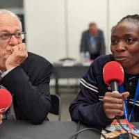 Mariam Sibidé et Daniel Mroczkowski représentant le TFOC (Terville Florange Olympique Club)
