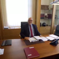 Jacques Fleury, président du Département du Cher © RCF - Guillaume Martin-Deguéret.