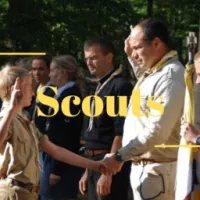 La rentrée des scouts avec Mathieu Fabre chef du mouvement des scouts de Caen