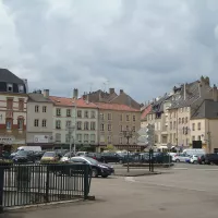 Le centre-ville de Thionville