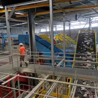 Le nouveau centre de tri des déchets 