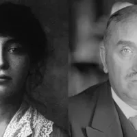 Paul Claudel en 1927 ; Camille Claudel à 20 ans ©Wikimédia commons