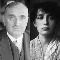Paul Claudel en 1927 ; Camille Claudel à 20 ans ©Wikimédia commons