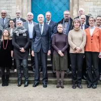 Les 22 membres de la Ciase (Commission indépendante des abus sexuels dans l'Église), réunis pour la première fois le 08/02/2019, Paris ©Olivier DONNARS/CIRIC