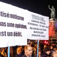 19 février 2019: Manifestation contre l'antisémistisme place de la République/ Olivier DONNARS/CIRIC