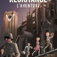 Les Enfants de la Résistance au Mans pour le festival Faites Lire 2021 © Affiche Menouquin