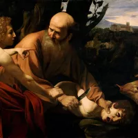 Le sacrifice d'Isaac par Le Caravage, 1603 ©Wikimédia commons
