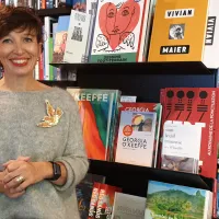 Delphine Le Borgne, de la librairie l'Aire de Broca à Pont-l'Abbé © Christophe Pluchon, 2021