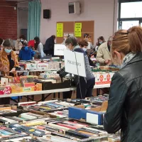 La foire aux livres de Secours des Hommes à Guipavas © Christophe Pluchon, 2021