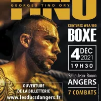 Affiche du match de boxe