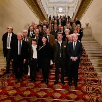 Les maires de l'Allier ont été reçu au Sénat par Bruno Rojouan et Claude Malhuretdurant le 103 eme congrès de l'AMF