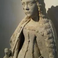 Statue Ste Catherine par Marc Ameil
