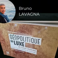 Bruno Lavagna auteur du livre la géopolitique du lux en 40 fiches ©eyrolle