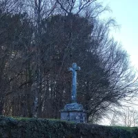 Calvaire chapelle Notre Dame de Becquerel à Plougoumelen ©RCF Sud Bretagne