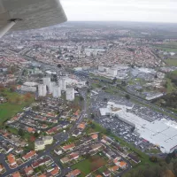 Cholet vue du ciel © RCF Anjou