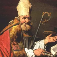 Saint Ambroise évêque de Milan par Matthias Stomer, musée d'Art de Bâle ©Wikimédia commons