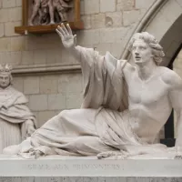 Le pardon de Bonchamps par David d'Angers ©Musées d'Angers/F. Baglin
