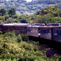 Le train Chihuahua al Pacifico (Mexique), photo A et J.Braunstein