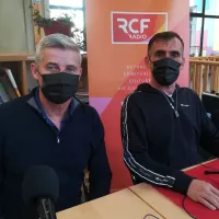 Frédéric Weber et Gérard Lauby, novembre 2021